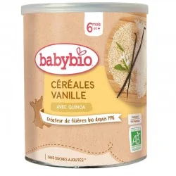 BABYBIO CÉRÉALES VANILLE AVEC QUINOA 220G