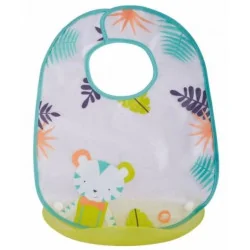 BÉBÉ CONFORT BAVOIR TEXTILE AVEC RAMASSE-MIETTES - JUNGLE VIBES