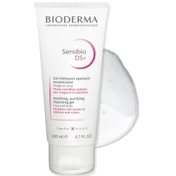BIODERMA SENSIBIO DS+ GEL NETTOYANT APAISANT 200ml Visage Et Corps