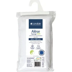 Candide ALESE EPONGE BLANC pour lit 60*120 cm - 232004