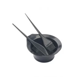 Kit Outil Coloration Cheveux Bol Mélange 2Peignes Brosses Colorant