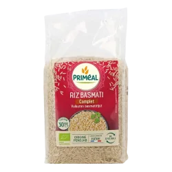 Primeal Riz basmati complet 1kg