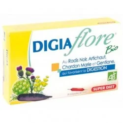 Super Diet DIGIAFLORE AMPOULES BIO 20 AMPOULES