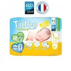 TIDOO COUCHE NEWBORN T1/XS 2-5KG 26 U